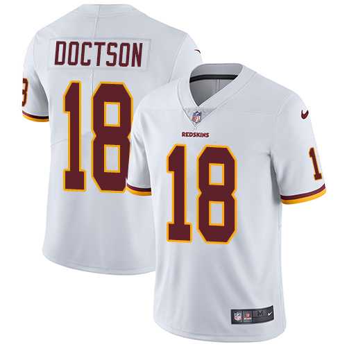 Nike Washington Redskins #18 Josh Doctson White NFL Vapor Untouchable Limited Jersey,We sell and wholesale Nike Washington Redskins #18 Josh Doctson White NFL Vapor Untouchable Limited Jersey on line form chian!